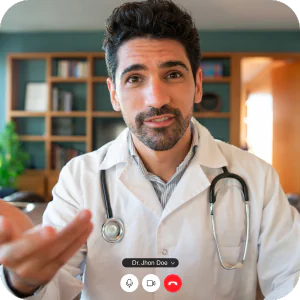 Video Call with doctor